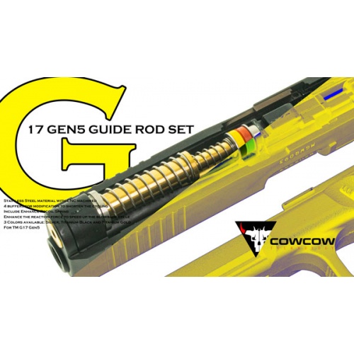G17 Gen5 SS Guide Rod Set - Silver